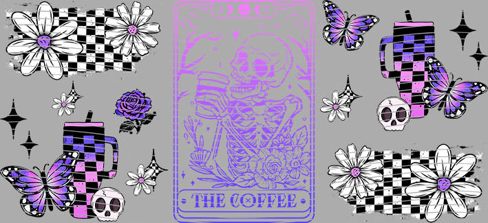 16oz Distressed Checkered-DC-5